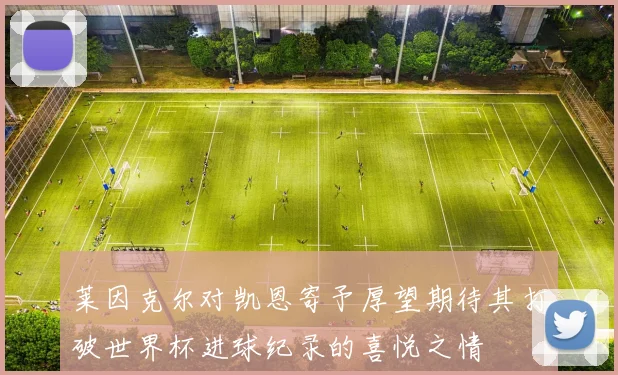 莱因克尔对凯恩寄予厚望期待其打破世界杯进球纪录的喜悦之情